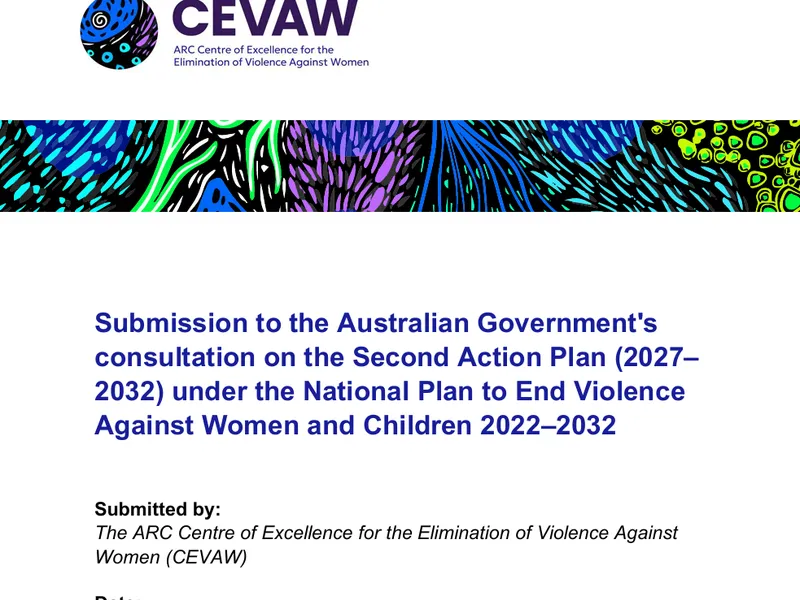 Submission to the Aus Government's consultation on the Second Action Plan